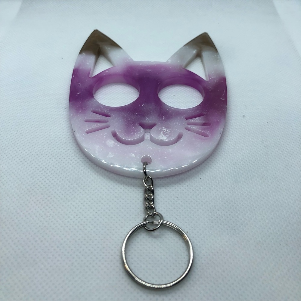 custom handmade self-defense keychain